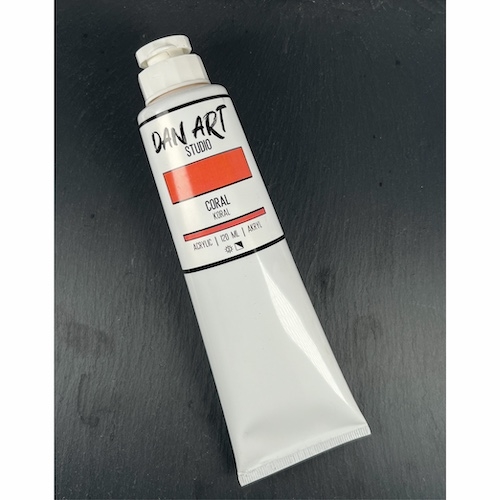 Dan Art Akryl maling Koral 120ml